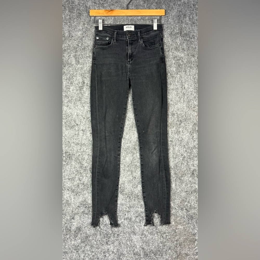 Agolde Black Skinny Jeans Size 24x28